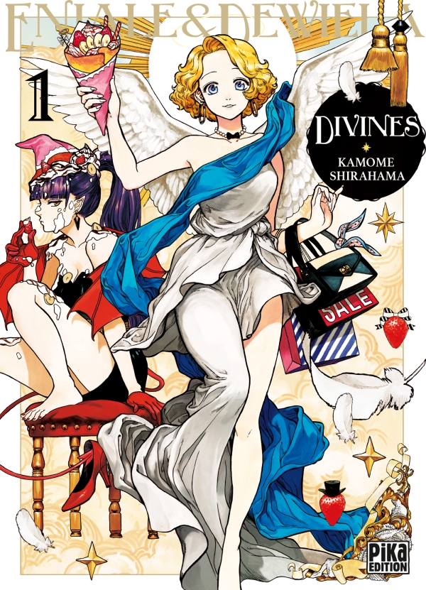 Couverture du tome 1 de Divines