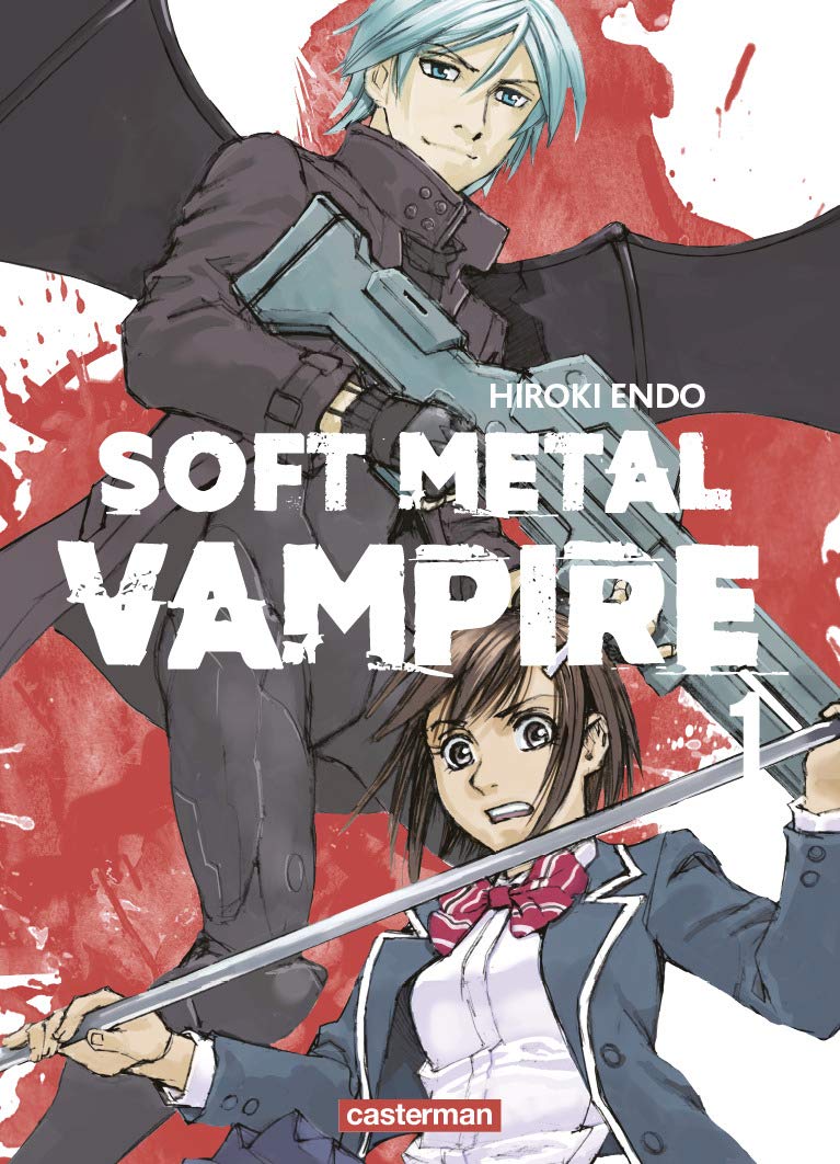 Jaquette du tome 1 de Soft Metal Vampire