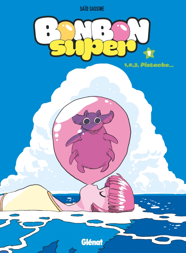 Couverture du tome 1 de bonbon super