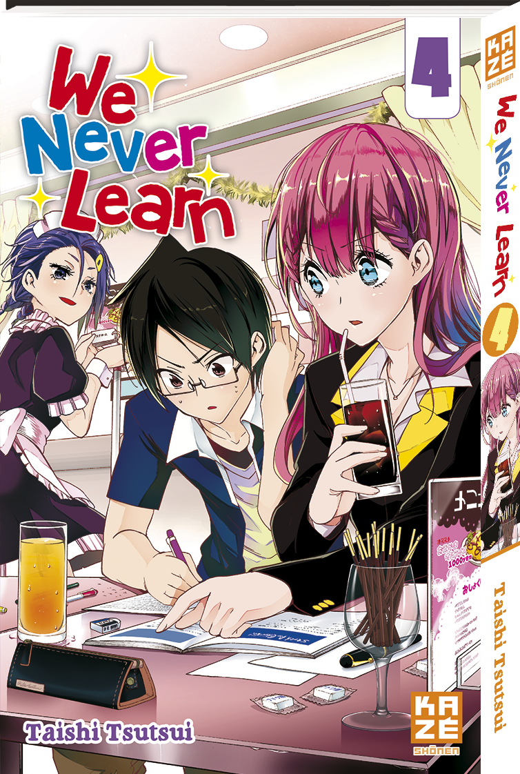 Jaquette du tome 4 de We Never Learn