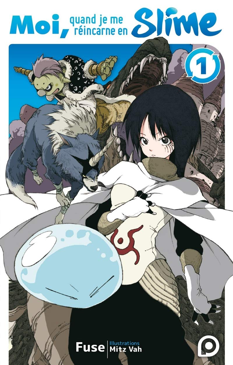 Couverture du tome 1 de Moi quand je me rÃ©incarne en Slime