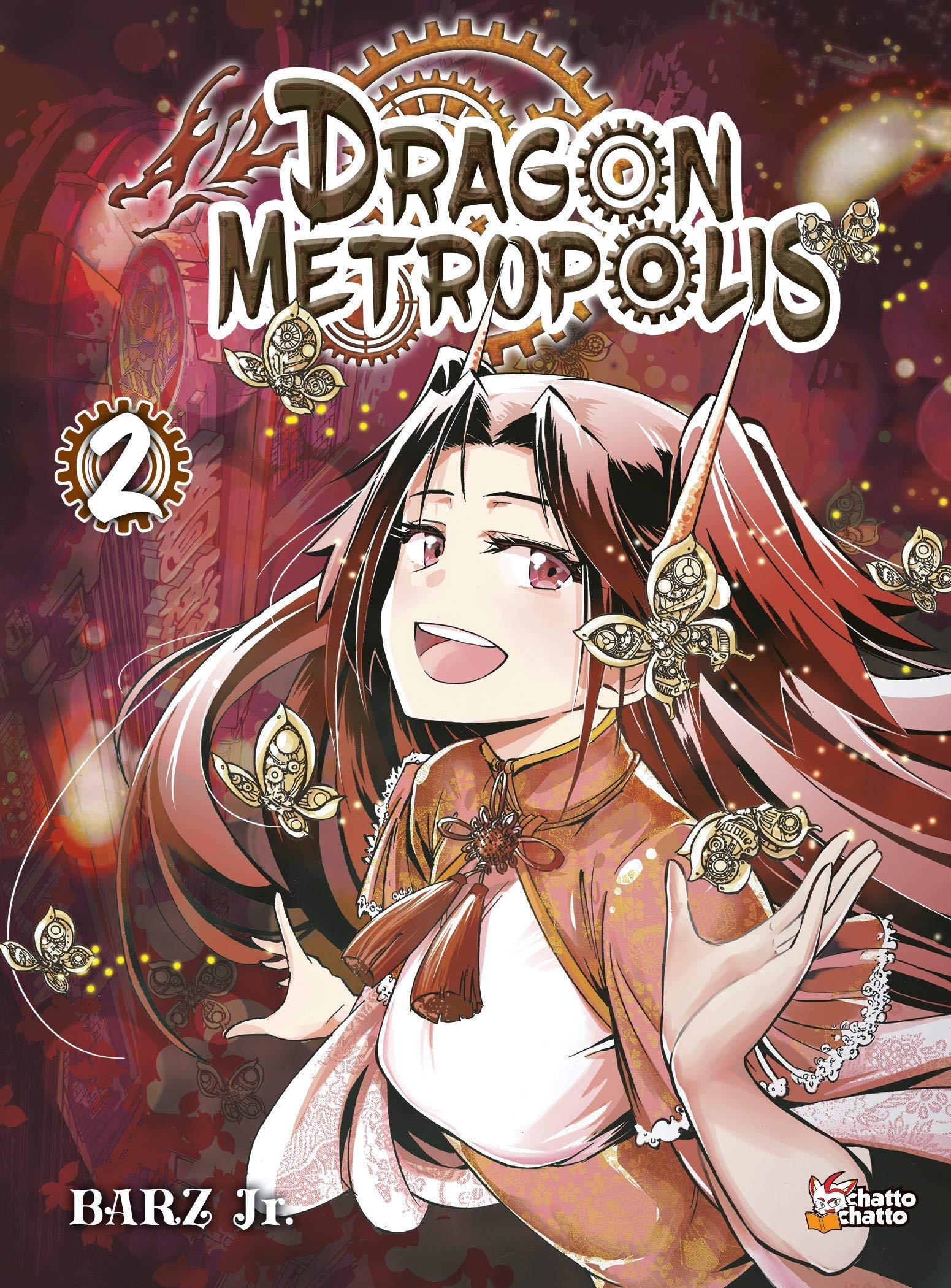 Couverture du tome 2 de Dragon Metropolis