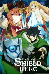 Affiche de l'anime The Rising of the shield Hero title=
