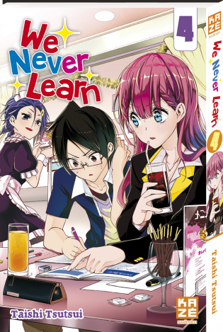 Jaquette du tome 4 de We Never Learn