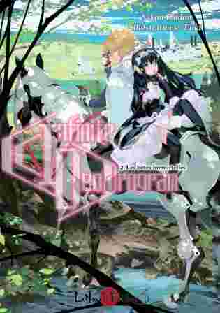 Couverture du tome 2 du Light Novel Infinite Dendrogram