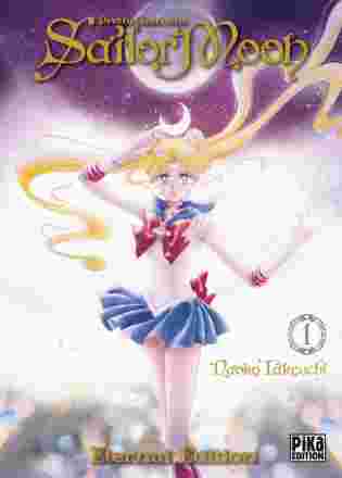 Couverture du tome 1 de Sailor Moon édition Eternal