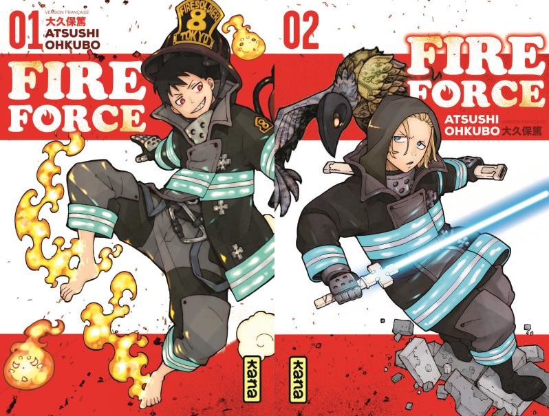 Fire Force tome 1 et 2