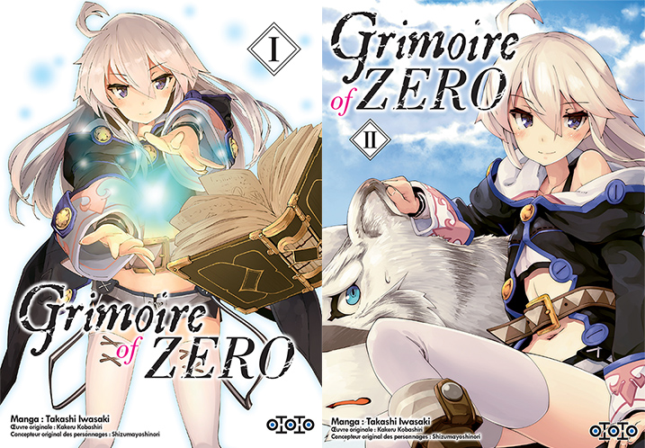 Grimoire of Zero Tomes 1 et 2