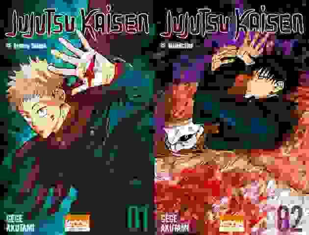 Tomes 1 et 2 de Jujutsu Kaisen